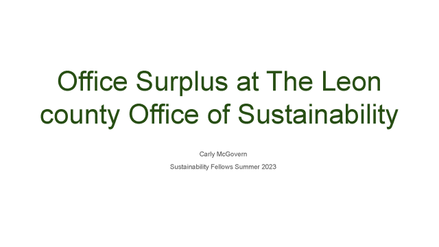 Carly McGovern Final Presentation Title Slide