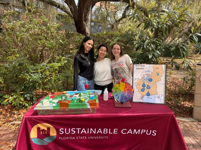 Anna and SC Members Tabling