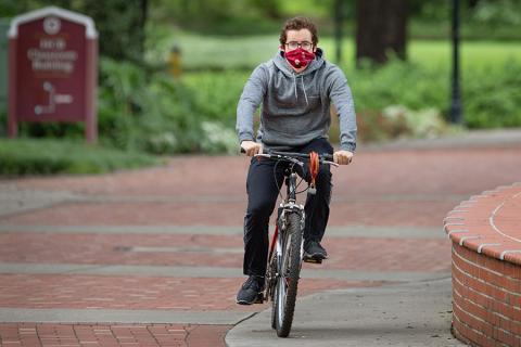 Cyclist at FSU