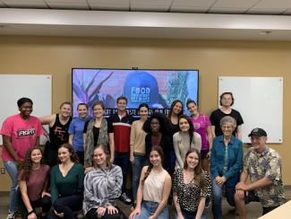 FRN members smiling for group photo