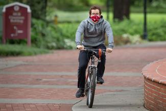 Cyclist at FSU