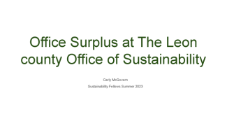 Carly McGovern Final Presentation Title Slide