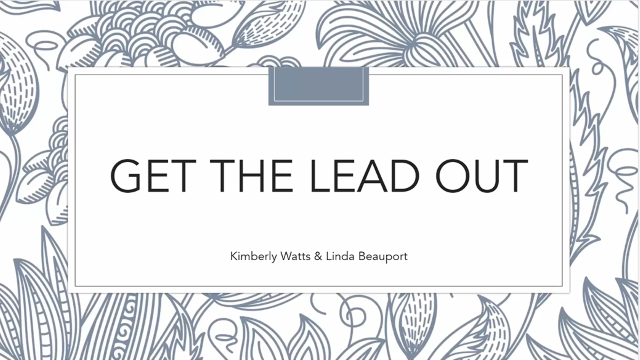 Get the lead out intro slide