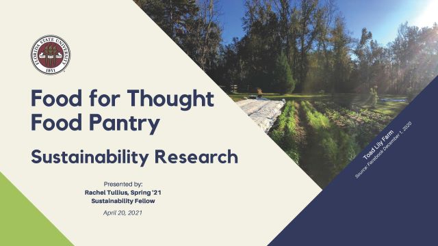 Food for Thought Pantry Intro Slide
